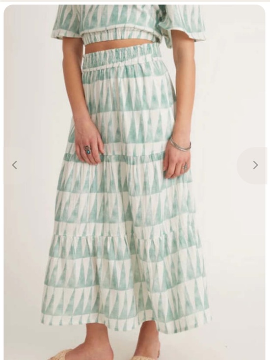 Marine Layer Dresses & Skirts - Marine Layer Corinne Geo Triangle Maxi Skirt Size L